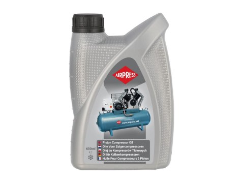 OLEJ DO SPRĘŻAREK TŁOKOWYCH 0.6L AIRPRESS OLEJ DO SPRĘŻAREK TŁOKOWYCH 0.6L AIRPRESS