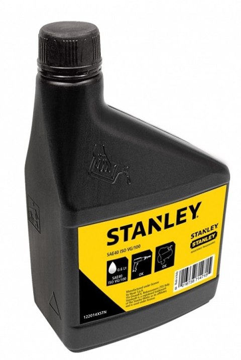 OLEJ DO SPRĘŻAREK TŁOKOWYCH 0.6L STANLEY OLEJ DO SPRĘŻAREK TŁOKOWYCH 0.6L STANLEY