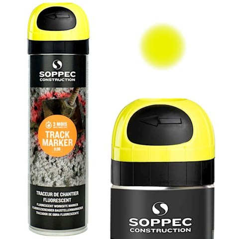 SOPPEC SPRAY GEODEZYJNY TRACK MARKER ŻÓŁTY 500ML SOPPEC SOPPEC SPRAY GEODEZYJNY TRACK MARKER ŻÓŁTY 500ML SOPPEC