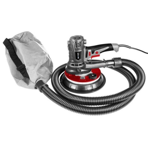 SZLIFIERKA DO GIPSU 900W, 180 MM, LED KRÓTKA GRAPHITE