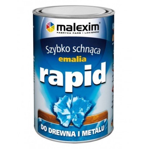 SZYBKO SCHNĄCA EMALIA ALKIDOWA RAPID BIAŁY MAT 0.7L MALEXIM SZYBKO SCHNĄCA EMALIA ALKIDOWA RAPID BIAŁY MAT 0.7L MALEXIM