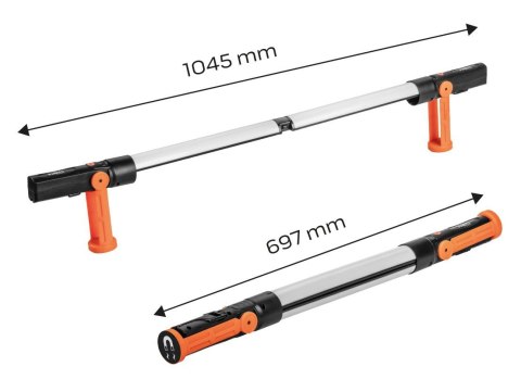 LAMPA WARSZTATOWA AKUMULATOROWA 2X350 LM ROZKŁADANA SMD NEO LAMPA WARSZTATOWA AKUMULATOROWA 2X350 LM ROZKŁADANA SMD NEO