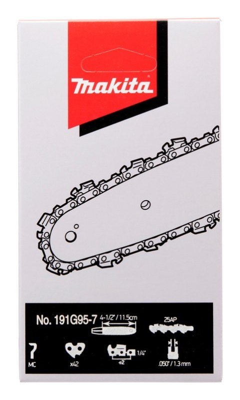 ŁAŃCUCH TNĄCY 25AP 11,5CM 1,3MM 1/4'' MAKITA ŁAŃCUCH TNĄCY 25AP 11,5CM 1,3MM 1/4'' MAKITA