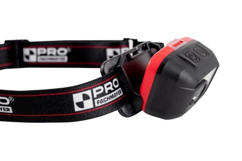 LATARKA CZOŁOWA LED Z AKU. 450LM PRO LATARKA CZOŁOWA LED Z AKU. 450LM PRO