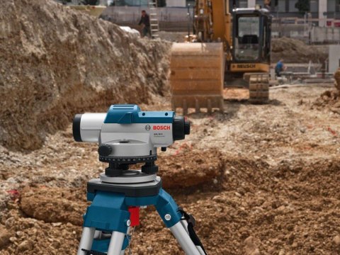 NIWELATOR OPTYCZNY GOL26D + BT160 + GR500 BOSCH NIWELATOR OPTYCZNY GOL26D + BT160 + GR500 BOSCH