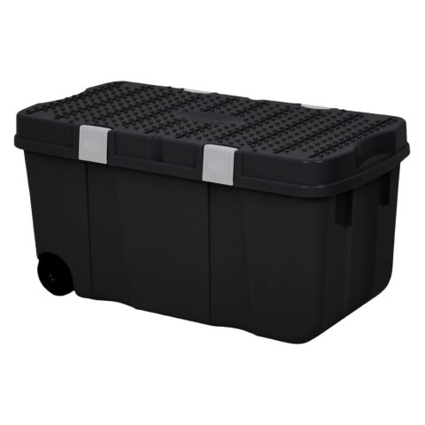 POJEMNIK/KUFER NA DWÓCH KOŁACH WHAM, CZARNY 100L WHAM POJEMNIK/KUFER NA DWÓCH KOŁACH WHAM, CZARNY 100L WHAM
