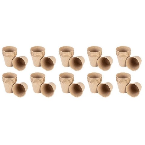 ROZSADNIKI TORFOWE 8*8*7.8 CM, 60 SZTUK VERTO ROZSADNIKI TORFOWE 8*8*7.8 CM, 60 SZTUK VERTO