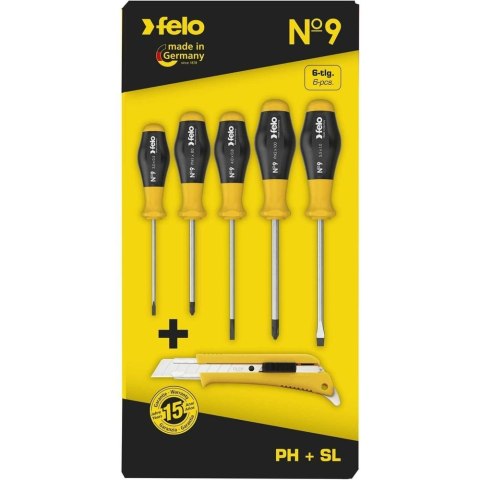 ZESTAW 5 WKRĘTAKÓW FELO + NOŻYK OLFA FELO ZESTAW 5 WKRĘTAKÓW FELO + NOŻYK OLFA FELO