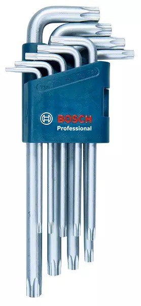 ZESTAW KLUCZY TORX 9 EL. BOSCH ZESTAW KLUCZY TORX 9 EL. BOSCH