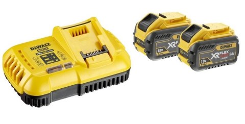 ZESTAW ZASILAJĄCY ŁADOWARKA XR 54V + 2*9.0AH DEWALT ZESTAW ZASILAJĄCY ŁADOWARKA XR 54V + 2*9.0AH DEWALT
