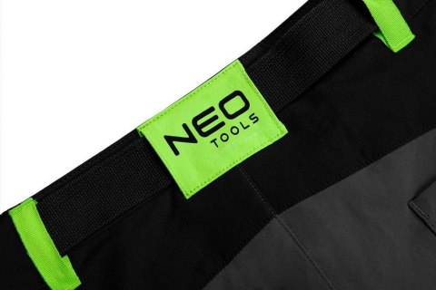 KRÓTKIE SPODENKI PREMIUM, 4 WAY STRETCH CZARNE ROZMIAR S NEO