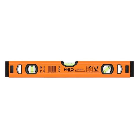 POZIOMICA ALUMINIOWA S300 3 LIBELLE 40CM. NEO