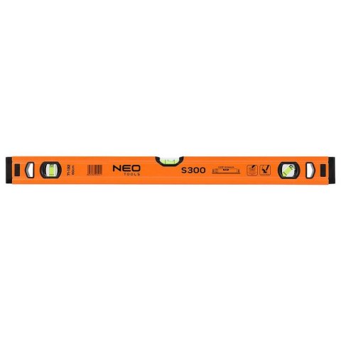 POZIOMICA ALUMINIOWA S300 3 LIBELLE 60CM. NEO