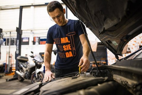 T-SHIRT Z NADRUKIEM MA SIĘ DA ROZMIAR XXXL NEO