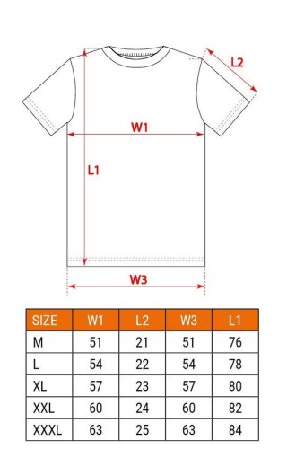 T-SHIRT Z NADRUKIEM MOTO EXPERT ROZMIAR M NEO
