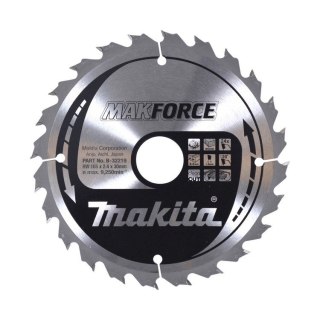 PIŁA SPIEKOWA DO DREWNA MAKFORCE 165*30MM 24Z MAKITA