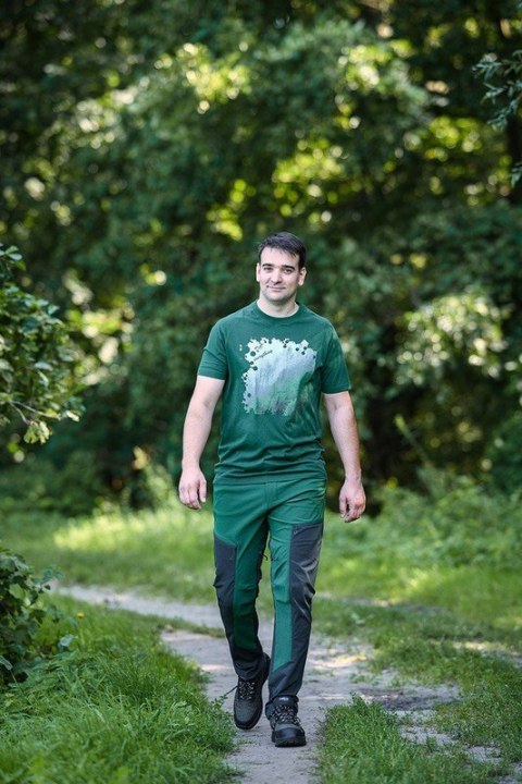 SPODNIE ROBOCZE OUTDOOR ZIELONO-SZARE ROZMIAR M NEO