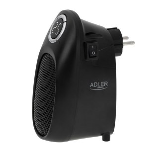 TERMOWENTYLATOR GNIAZDKOWY CZARNY AD 7726 ADLER