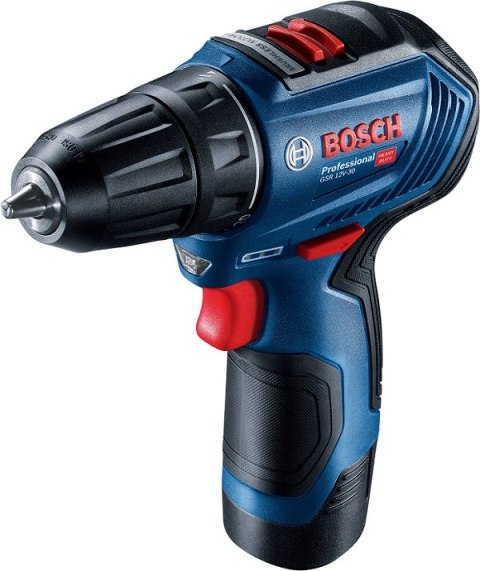 WIERTARKO-WKRĘTARKA AKUMULATOROWA GSR 12V-30 2*2.0AH + ACC BOSCH WIERTARKO-WKRĘTARKA AKUMULATOROWA GSR 12V-30 2*2.0AH + ACC BOSCH