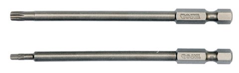 BIT, GROT DŁUGI TORX SECUR 2 SZT.T10*100 T25*100 YATO BIT, GROT DŁUGI TORX SECUR 2 SZT.T10*100 T25*100 YATO