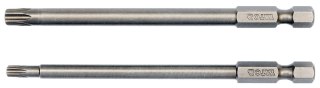 BIT, GROT DŁUGI TORX SECUR 2 SZT.T20*100MM T30*100MM YATO