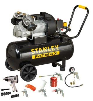 KOMPRESOR OLEJOWY FATMAX 50L 3KM 10BAR + KIT STANLEY