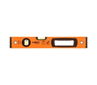 POZIOMNICA ALUMINIOWA S 400 3 LIBELLE 2 UCHWYTY 40CM NEO