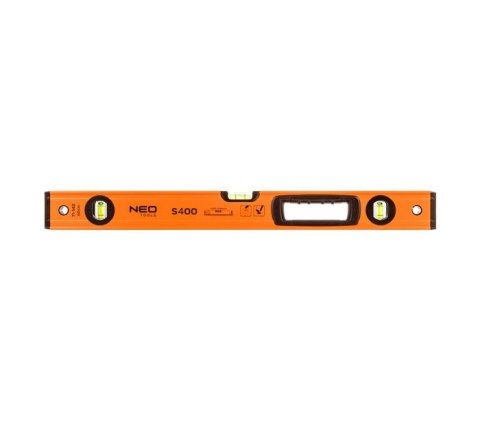 POZIOMNICA ALUMINIOWA S 400 3 LIBELLE 2 UCHWYTY 60CM NEO POZIOMNICA ALUMINIOWA S 400 3 LIBELLE 2 UCHWYTY 60CM NEO