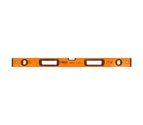 POZIOMNICA ALUMINIOWA S 400 3 LIBELLE 2 UCHWYTY 80CM NEO POZIOMNICA ALUMINIOWA S 400 3 LIBELLE 2 UCHWYTY 80CM NEO