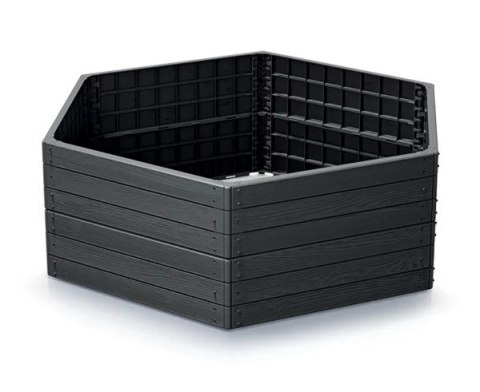 RABATA OGRODOWA BASE WOODY IBWH 1480X1290X250MM - ANTRACYT PROSPERPLAST RABATA OGRODOWA BASE WOODY IBWH 1480X1290X250MM - ANTRACYT PROSPERPLAST