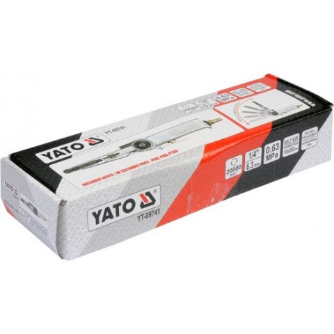 SZLIFIERKA TAŚMOWA PNEUMATYCZNA 10*330MM YATO SZLIFIERKA TAŚMOWA PNEUMATYCZNA 10*330MM YATO