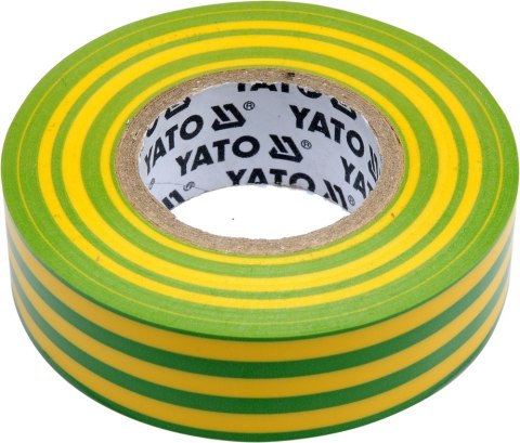 TAŚMA ELEKTROIZOLACYJNA ŻÓŁTO-ZIELONA 19MM*20M YATO TAŚMA ELEKTROIZOLACYJNA ŻÓŁTO-ZIELONA 19MM*20M YATO