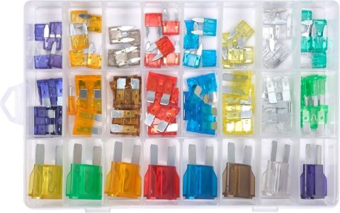 ZESTAW BEZPIECZNIKÓW MINI/STANDARD/MAXI 88 SZT. YATO ZESTAW BEZPIECZNIKÓW MINI/STANDARD/MAXI 88 SZT. YATO