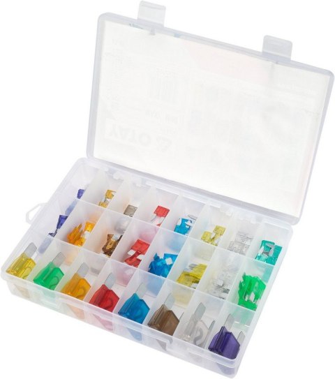 ZESTAW BEZPIECZNIKÓW MINI/STANDARD/MAXI 88 SZT. YATO ZESTAW BEZPIECZNIKÓW MINI/STANDARD/MAXI 88 SZT. YATO