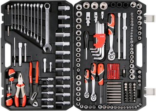 ZESTAW NARZĘDZIOWY XXL 1/2'' 225 CZĘŚCI YATO