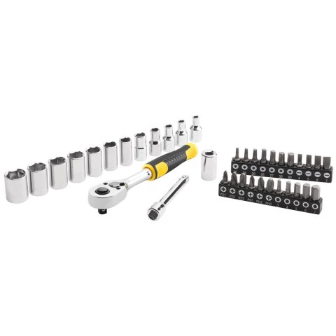 ZESTAW NASADEK 1/4'' 37 SZT. KOMPAKTOWY STANLEY ZESTAW NASADEK 1/4'' 37 SZT. KOMPAKTOWY STANLEY