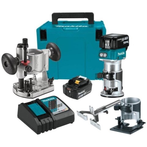 AKUMULATOROWA FREZARKO-WYCINARKA BLDC 18 V 2*5.0AH MAKITA AKUMULATOROWA FREZARKO-WYCINARKA BLDC 18 V 2*5.0AH MAKITA