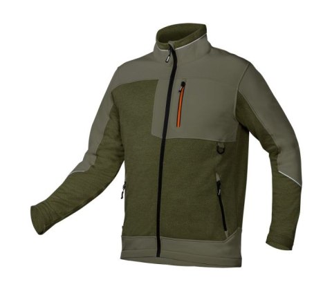 BLUZA SOFTSHELL OUTDOOR ZIELONA ROZMIAR XL NEO BLUZA SOFTSHELL OUTDOOR ZIELONA ROZMIAR XL NEO
