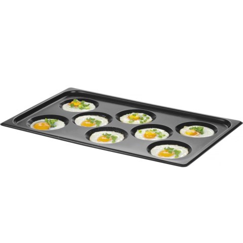 Blacha do 8 jajek sadzonych omletów pancakes Convectomat Eggplate GN 1/1 TEFLON Blacha do 8 jajek sadzonych omletów pancakes Convectomat Eggplate GN 1/1 TEFLON