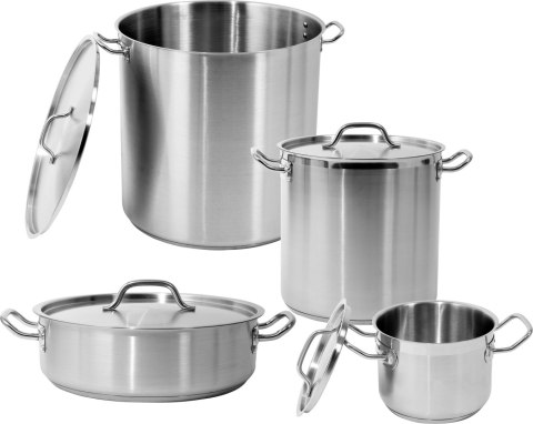 GARNEK ŚREDNI Z POKRYWKĄ ZE STALI NIERDZEWNEJ 24X16 CM, 7,2L YATO GASTRO GARNEK ŚREDNI Z POKRYWKĄ ZE STALI NIERDZEWNEJ 24X16 CM, 7,2L YATO GASTRO