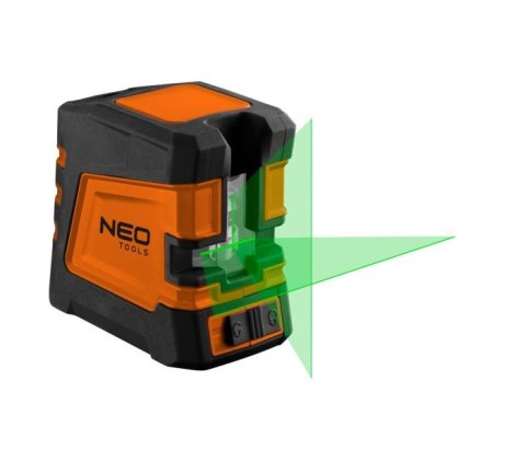LASER KRZYŻOWY 20M ZIELONY UCHWYT+ETUI NEO LASER KRZYŻOWY 20M ZIELONY UCHWYT+ETUI NEO