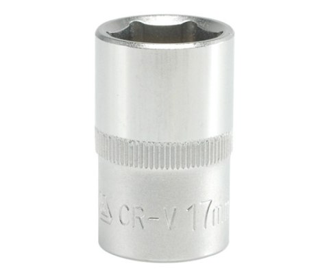 NASADKA KRÓTKA 6-KĄTNA CHROMOWANA 1/2'' 17MM YATO NASADKA KRÓTKA 6-KĄTNA CHROMOWANA 1/2'' 17MM YATO