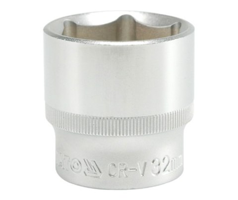 NASADKA KRÓTKA 6-KĄTNA CHROMOWANA 1/2'' 32MM YATO NASADKA KRÓTKA 6-KĄTNA CHROMOWANA 1/2'' 32MM YATO