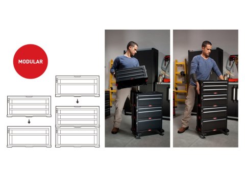 REGAŁ / WÓZEK NARZĘDZIOWY - 6 SZUFLAD KETER TOOL CHEST KETER REGAŁ / WÓZEK NARZĘDZIOWY - 6 SZUFLAD KETER TOOL CHEST KETER