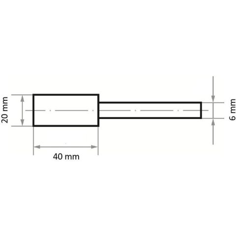 ŚCIERNICA TRZPIENIOWA EKR 36 N V4 20*40*6 LUKAS ŚCIERNICA TRZPIENIOWA EKR 36 N V4 20*40*6 LUKAS