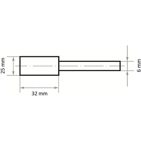 ŚCIERNICA TRZPIENIOWA EKR 36 N V4 25*32*6 LUKAS ŚCIERNICA TRZPIENIOWA EKR 36 N V4 25*32*6 LUKAS