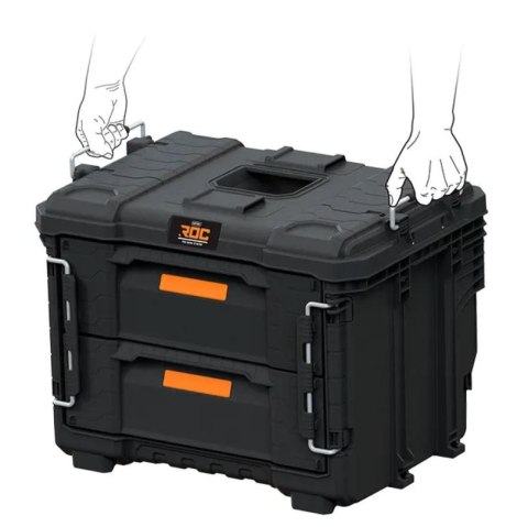 SKRZYNKA NARZĘDZIOWA KETER ROC PRO GEAR 2.0 - 2 SZUFLADY KETER SKRZYNKA NARZĘDZIOWA KETER ROC PRO GEAR 2.0 - 2 SZUFLADY KETER