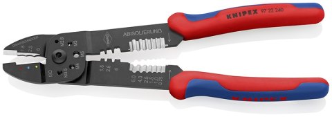 SZCZYPCE DO ZAGNIATANIA ZŁĄCZEK KABLOWYCH 1,5-6,0 MM KNIPEX SZCZYPCE DO ZAGNIATANIA ZŁĄCZEK KABLOWYCH 1,5-6,0 MM KNIPEX
