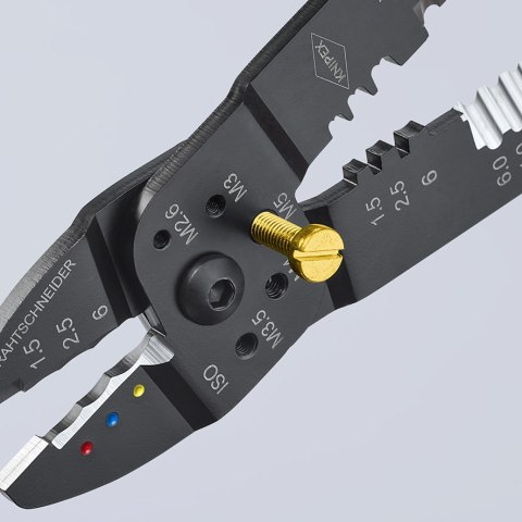 SZCZYPCE DO ZAGNIATANIA ZŁĄCZEK KABLOWYCH 1,5-6,0 MM KNIPEX SZCZYPCE DO ZAGNIATANIA ZŁĄCZEK KABLOWYCH 1,5-6,0 MM KNIPEX