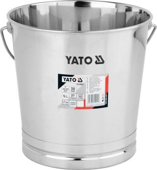 WIADRO / POJEMNIK ZE STALI NIERDZEWNEJ 16L. YATO